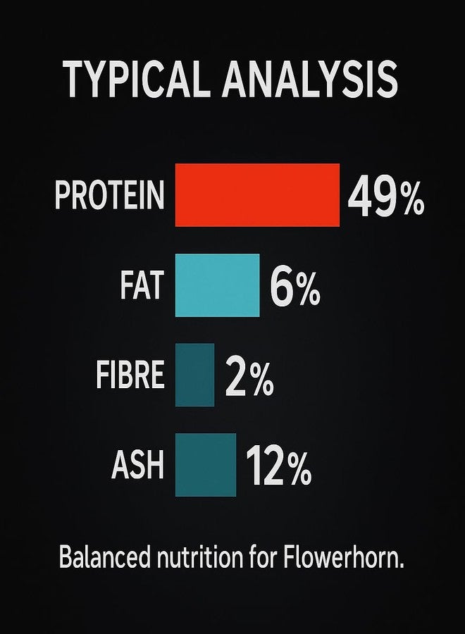 VAYINATO Ocean Free Fh-G1 Pro Redsyn(Original)Flower Horn Fish Food,120G|Natural Colour Enhancer With Nuchal Hump Promoter - Image 4